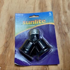 New Medium Socket Y Adapter